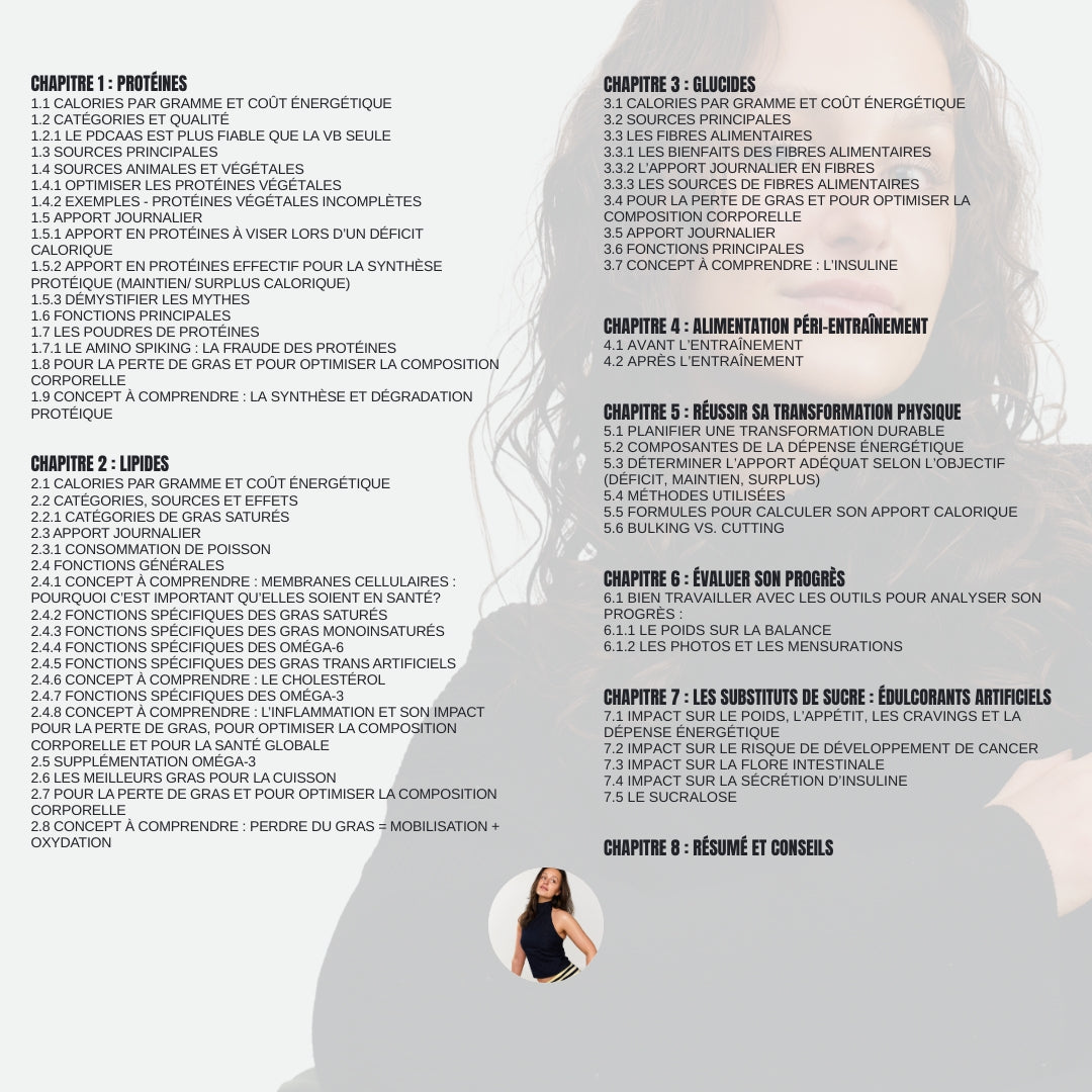 GUIDE FORMATIF SUR LA NUTRITION